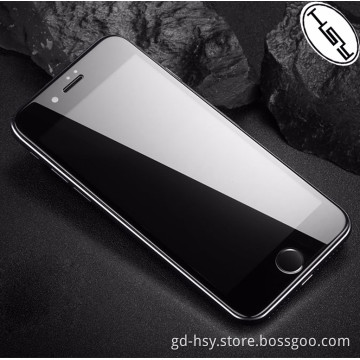 HUYSHE 0.3mm thickness 9h 3d curved tempered glass screen protector for iphone 7